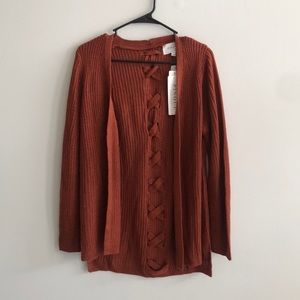 PINQUE- brand new with tags cardigan.